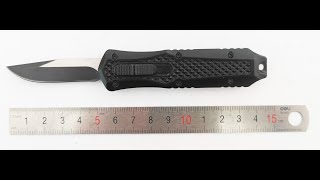 M23 Fast Action Point Compact Otf Diamond Style Blades Mini Automatic Knife [upl. by Brighton]