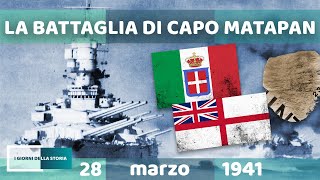 28 marzo 1941  LA BATTAGLIA DI CAPO MATAPAN [upl. by Yrad]