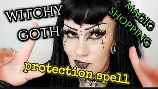 Witchy Goth  Shopping  Protection Spell [upl. by Dominy944]