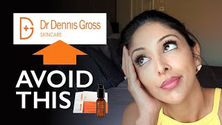 DR DENNIS GROSS Review by DOCTOR V Alpha Beta peel eye cream c collagen BROWN Dark Skin Dr V [upl. by Mayeda155]