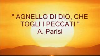 quot AGNELLO DI DIO CHE TOGLI I PECCATI quot A Parisi [upl. by Anselmi]