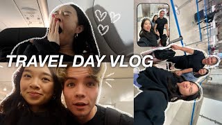 TRAVEL DAY going back home  resetting before a new week Vlogmas Day 12 [upl. by Hendrick]