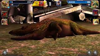 COMPSOGNATHUS VS INDOMINUS REX II Jurassic World The Game II Dinosaurs Game [upl. by Phillip]