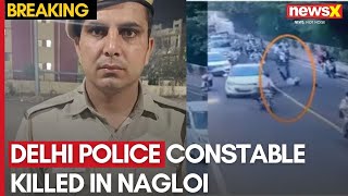 Delhi Police Constable Killed in Nagloi Road Rage Incident Driver Absconds  NewsX [upl. by Shanda]