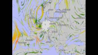 Strömungsfilm Europa für die kommenden Tage [upl. by Htebirol]