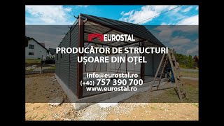 Eurostal  construcții ușoare din oțel la necesitățile tale [upl. by Naimad527]