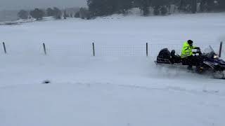 Köp Snöskoter Polaris Widetrak iq på Klaravik [upl. by Clougher]