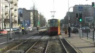 Tramwaj Warszawa linia 26 czV [upl. by Quiteris]