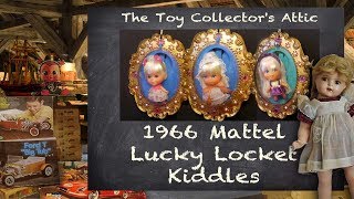 Mattels Lucky Locket Kiddles from 1966  Twirl Town Toys [upl. by Jacobson]