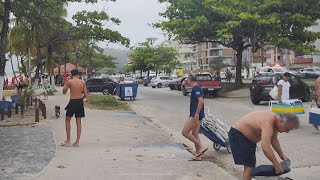 Olha o jeito que está a praia grande em Ubatuba SP faltando 5 dias para o réveillon [upl. by Leunamne]