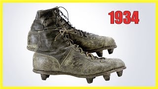 La Evolución de las botas de fútbol desde 1526 hasta Paulo Dybala [upl. by Maker556]