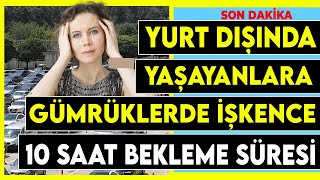 Sıla Yolu dönüş çilesi başladı Kapıkule ve İpsalada bekleme süresi 10 saat Son dakika haberleri [upl. by Dwane]