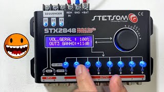 Como regular processador de Áudio stx2448 stetsom taramps expert  Explicando todas as funções [upl. by Axia]