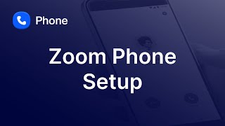 Initial Zoom Phone Setup [upl. by Ranson547]