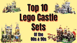 Top 10 Best Lego Castle sets of the 80s and 90s 🏰 [upl. by Ahseinad]