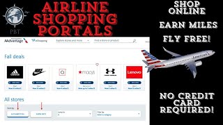 Airline Shopping Portals  Shop Online amp Earn Miles [upl. by Hairacaz]