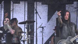 Motionless In White  Immaculate Misconception Live  Extreme Thing 2013 [upl. by Assetniuq]