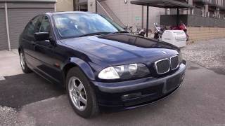 BMW sedan 318i dark blue  Todoroki Trading stock information [upl. by Rehpotsirhc624]