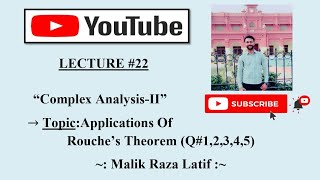 Rouches Theorem With Complete Applications Q12345 in Complex AnalysisII [upl. by Isabella494]