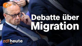 quotMigration spürbar reduzierenquot Bundestag debattiert über MigrationsPakt  Live [upl. by Aiem]