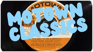 Classic Soul Motown 45 Vinyl Kim Weston amp Marvin Gaye Its Got To Be A Miracle Vintage 70s music [upl. by Assile628]