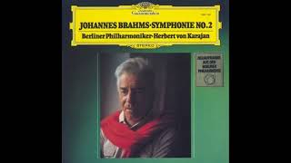 Brahms  Symphony No2  Karajan [upl. by Nuavahs335]