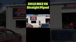 2012 Lincoln MKZ V6 gets straight piped [upl. by Brote492]