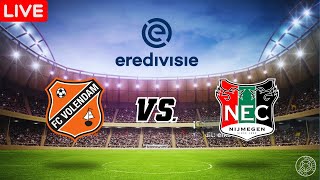 LIVE🔴 Volendam vs NEC Nijmegen  Netherlands Eredivisie  LIVE WITH ODDS UPDATE [upl. by Eimile]