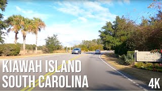 Kiawah Island South Carolina  4K Drive [upl. by Alderson]