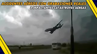 3 Catástrofes aéreas con grabaciones reales  235 TransAsia 102 NationalAirlines 8303 PIA [upl. by Flowers3]