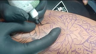 Mermaid Tattoo  BnG  Timelapse [upl. by Eciryt180]