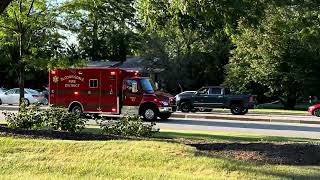 Bloomingdale Medic 23 and Tower 23 Responding [upl. by Lunseth578]