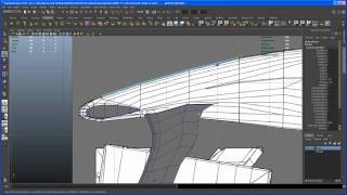 Modeling tutorial in Maya  RB6 F1 car  11 the nose 01 [upl. by Netta]