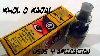 DescubrimientoKohl o kajal árabe usos y aplicación  Discovery Arabic Kohl  uses and application [upl. by Niwdla79]