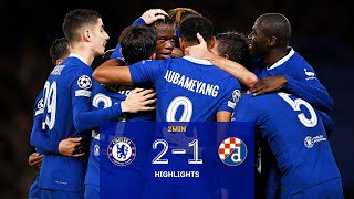 Chelsea 21 Dinamo Zagreb  Highlights  UEFA Champions League [upl. by Codie962]