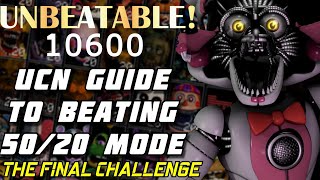 How to beat 5020 Mode  FNaF UCN Walkthrough  FNaF Academy [upl. by Nimrac]