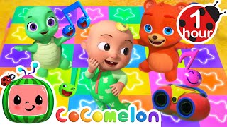 Shake Shake Animal Dance  CoComelon Animal Time  Animals for Kids [upl. by Scheck]