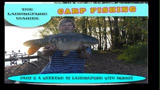 Carp Fishing At Laddingford Lake Laddingford Diaries Part 2 2 Days fishing with Ronnie [upl. by Ailadgim]