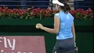 Golden Moments  Sania Vs Kuznetsova Dubai Open 2005 [upl. by Wilburn85]