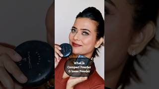 What is the difference between Compact powder and Loose powder l Compact powder vs Loose Powder [upl. by Nadnal]