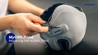 MyCRO Band Changing the elastic band  Ottobock Professionals [upl. by Rosenblast]