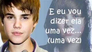 Justin Bieber  One time  Legendado My World Acoustic [upl. by Pacian]