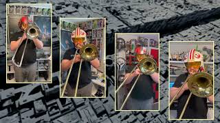 Star Wars Scherzo for XWings Trombone Quartet [upl. by Roon]