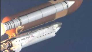 Part 4 Space shuttle launches highspeed video camera slow motion views [upl. by Lanae]