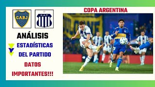 Comentamos estadísticas datos y análisis de Boca vs Talleres Resumen por la Copa Argentina 2024 [upl. by Knut]