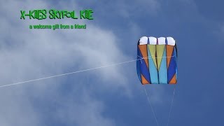 XKites Skyfoil kite  a welcome gift [upl. by Cory]