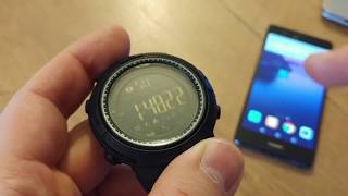 SKMEI 1250 smart watch smartwatch functions test unboxing review Marvelous Watches [upl. by Dulcy306]