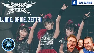 BABYMETAL IjimeDameZettai Live at Sonisphere 2014UK OFFICIAL Reaction [upl. by Aggi283]