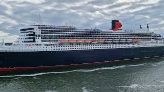 QM2 from Arcadia 9th June 2024 [upl. by Thaddaus781]