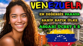 BİR ÇUVAL PARAYLA SADECE KAHVE ALABİLİYORLAR  KAYBEDENLERİN ÜLKESİ VENEZUELADA YAŞAM  BELGESEL [upl. by Assirahs]